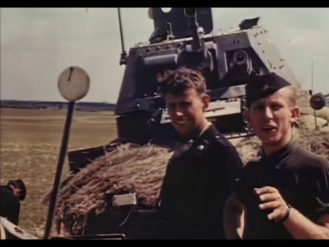 20th wehrmacht panzer division reconnaissance June 1941 - original color footage [WWII DOCUMENTARY ]