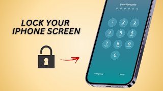 How To Lock Screen On iPhone!