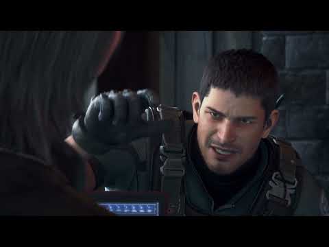 Resident Evil Vendetta (2017): Chris Redfield and Rebecca Chambers visit Leon S. Kennedy