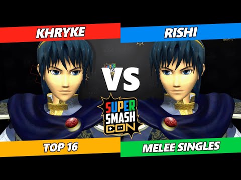 SSC 2022 - Khryke (Marth) Vs. Rishi (Marth) Smash Melee Tournament