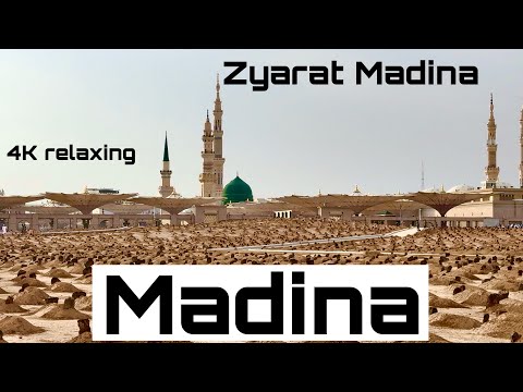 Madina | Madina Zyarat | Madina 4K relaxing video | Masjid Al Nabvi