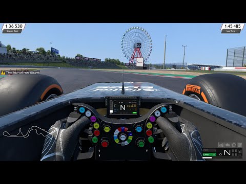 RaceRoom Racing Experience New Updated Graphics 2025 - Formula X-17 Suzuka Onboard
