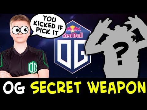OG secret weapon for TI8 — hard practicing by Jerax