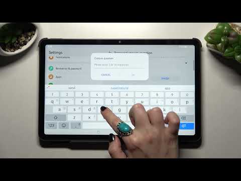 HUWAEI Matepad 10.4 2022 - How To Lock Apps With App Lock