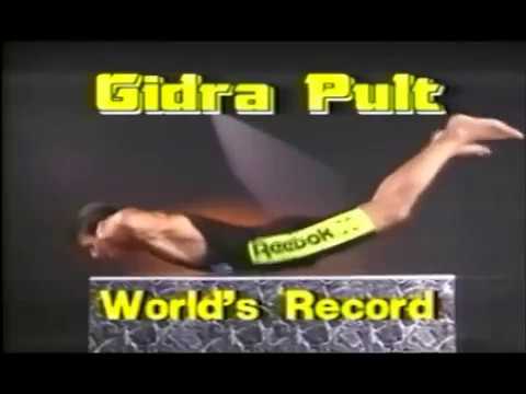 The legend of Gidra - Pult -50 pushups in 10 seconds. world record