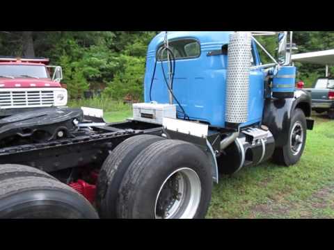 1963 B Model Mack 18 speed Quadruplex