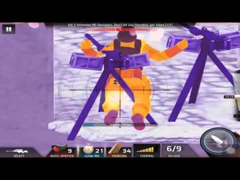 Kill Shot Bravo Region 22 Primary Mission 7 - Kill 3 Helmeted MG Operators