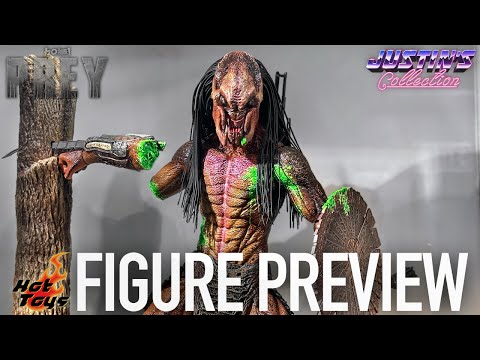 Hot Toys Prey Feral Predator Battle Damaged - Figure Preview Episode 391