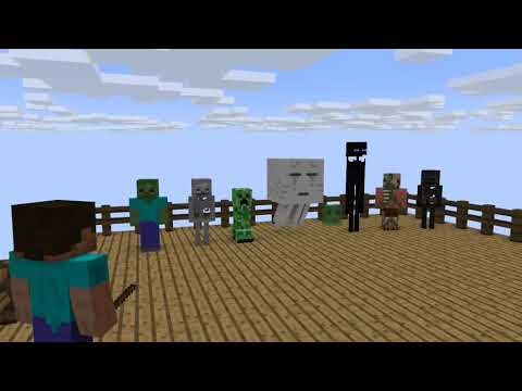 MONSTER SCHOOL -Granny Horror vs Temple run Minecraft Animation