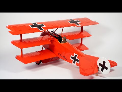 Vintage Model Company Fokker Dr1 - Red Barron - Part 2