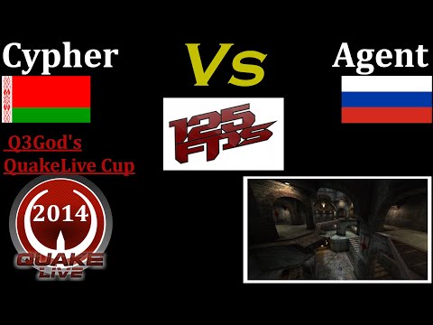 Agent vs Cypher – Furious Heights (T7) | 125fps Q3gods Quake Live Cup | Epic Duel