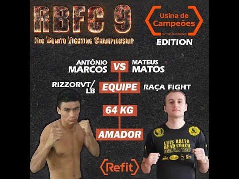 RBFC9 / USINA DE CAMPEÕES - Antônio Marcos x Mateus Matos