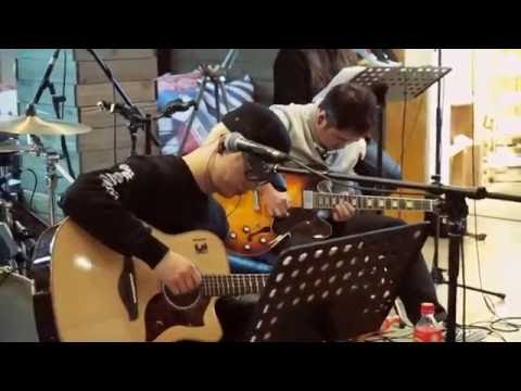 150108 국카스텐(Guckkasten) - 붉은 밭(Acoustic Ver.) @Live Music