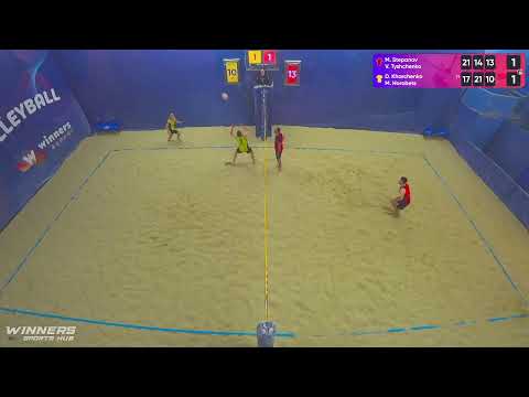 15:10 M.Stepanov / V.Tyshchenko - D.Kharchenko / M.Horobets | Winners Beach Volleyball