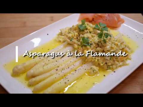 Asparagus à la Flamande || Dominique's Kitchen