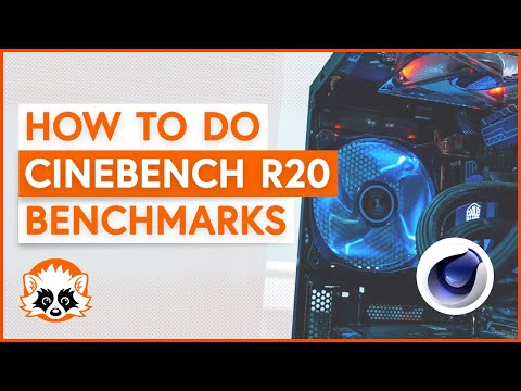 Part of a video titled How to use Cinebench R20 to benchmark your CPU in 2022