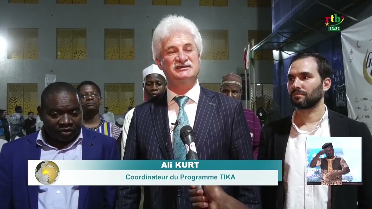 Rupture de jeûne: l’Agence turque de Coopération et de Coop. Tika ont communié avec 250 orphelins