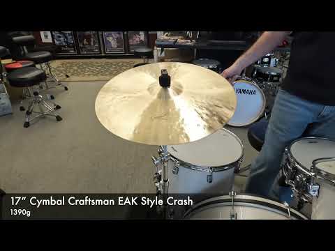 Royal 17” Cymbal Craftsman EAK Style Crash, 1390g image 4