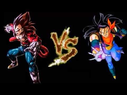Super Saiyan 4 Vegeta vs Super 17 スーパーサイヤ人4ベジータvsスーパー17