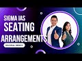 Seating Arrangement By Banda Ravipal Reddy SIGMA IAS