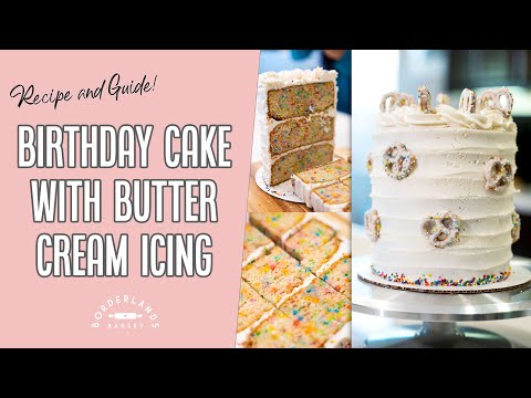 Delicious Birthday Cake Recipe with Malek Binns (Cake Mini Course 1 of 5)