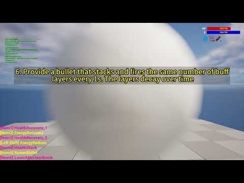 UE5 buff system preview