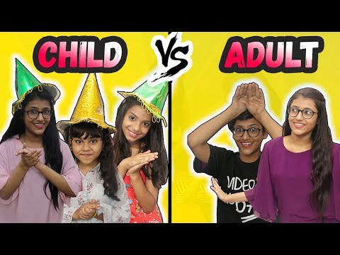 Birthday Party: Child Vs Adult | SAMREEN ALI
