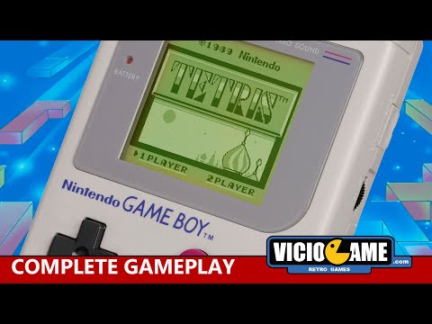 🎮 Tetris (Game Boy) Complete Gameplay