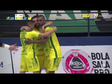 Melhores Momentos - Marreco 3 X 4 Assoeva - Liga Nacional Futsal 2021