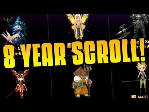 1ST SCROLL = NAT 5!?! | WE WASTED NO TIME!  TRANSCENDENCE SUMMON | SUMMONERS WAR