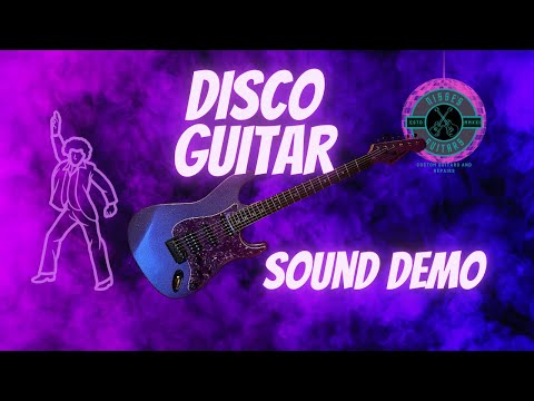 Disco Guitar - "Purple Reign" - Sound Demo #diyguitar #guitars #nissesguitars #guitarnerd