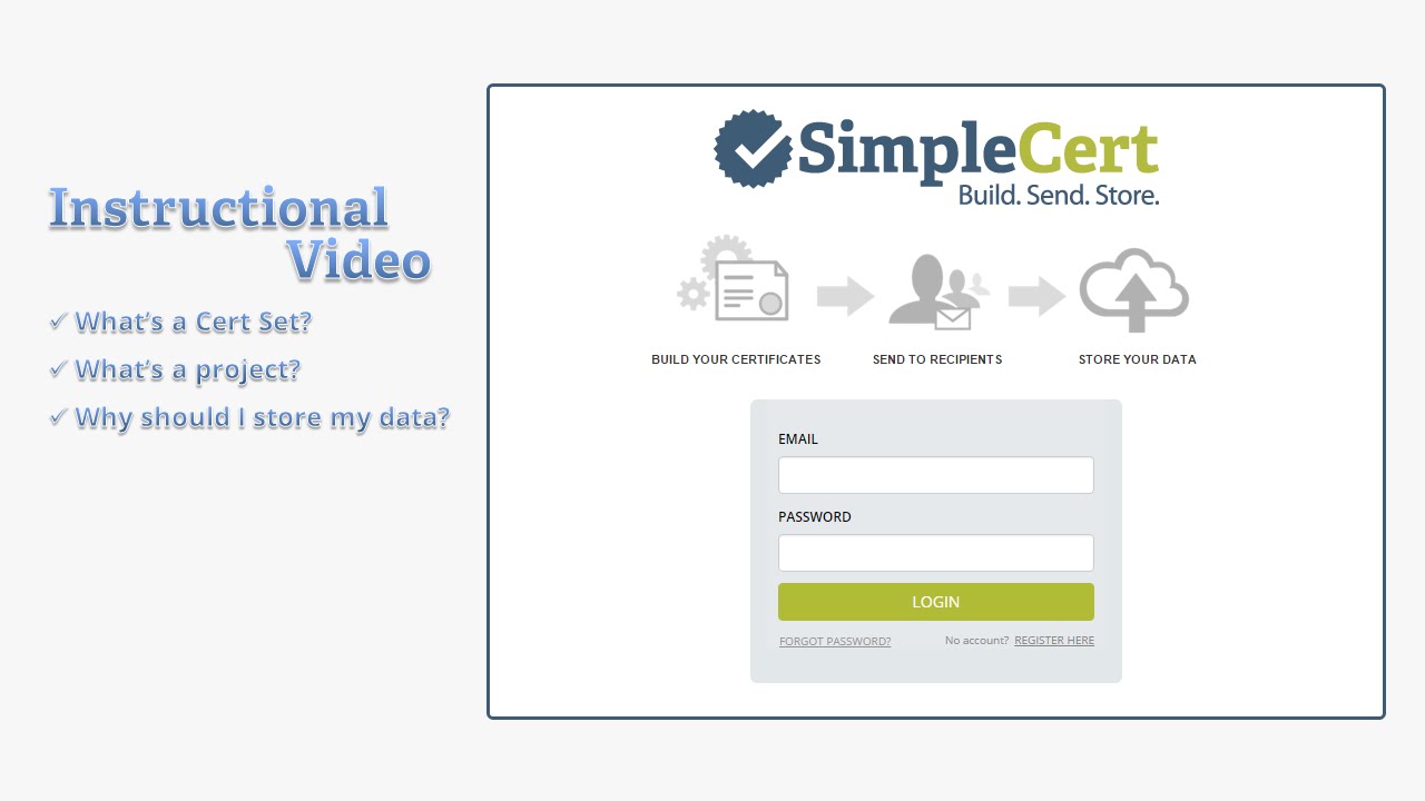 SimpleCert - Introduction
