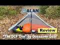 15 oz Crazy Light Tent! Gossamer Gear The DCF One Tent Review