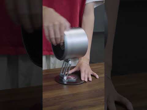 QUẠT ĐỂ BÀN MINI MROS | XOAY 360° | TIẾT KIỆM ĐIỆN | HẠN CHẾ TIẾNG ỒN| KIM LOẠI CAO CẤP