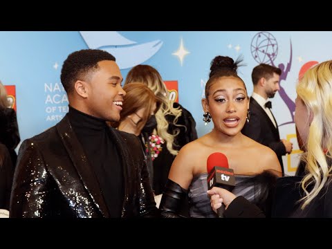 Chosen Jacobs and Lexi Underwood Interview "1st Annual Children's & Family Emmy Awards" in LA