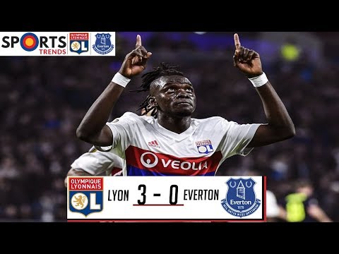 Lyon Vs Everton 3-0 | Highlights | Europa League 02/11/2017