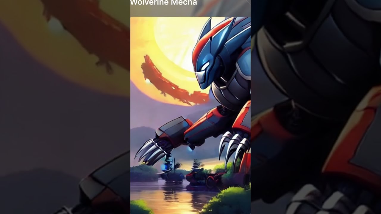 Wolverine Mecha Gundam - Imaginary Art - X-Men Robot Tesla Art - Imaginary Art