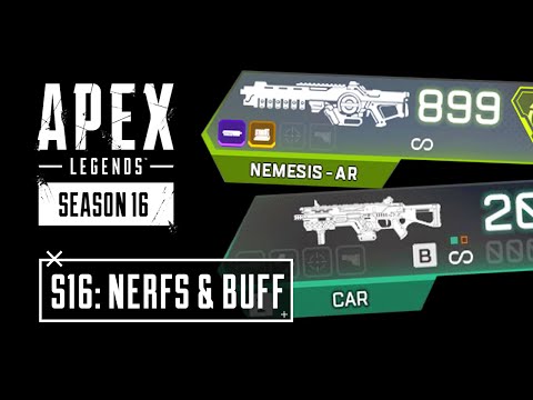 More Season 16 "NERFS & BUFFS" - Apex Legends