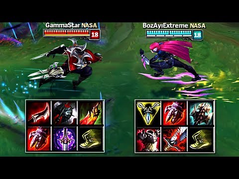 ZED vs IRELIA FULL BUILD FIGHTS & Best Moments!