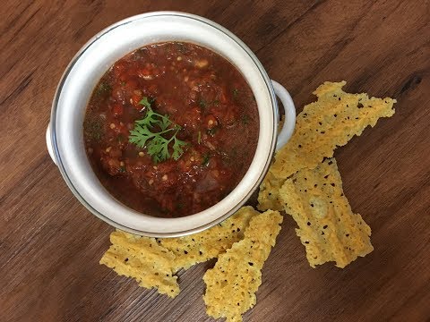 ROASTED TOMATO SALSA | TANGY & SPICY