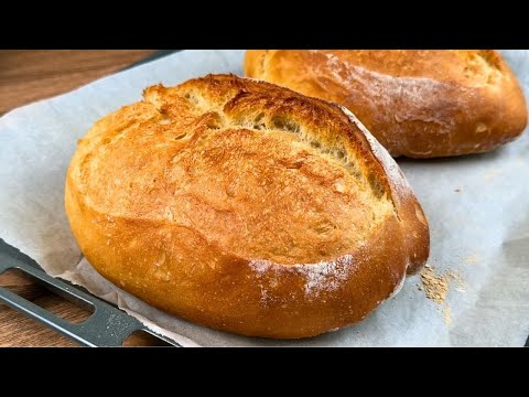 4 Ingredients, No Kneading: The European-Style Crispy Bread a Baker Swears By After 25 Years