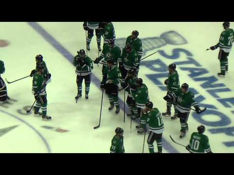Ducks Advance After Game 6 OT Win-Shaking Of Hands!