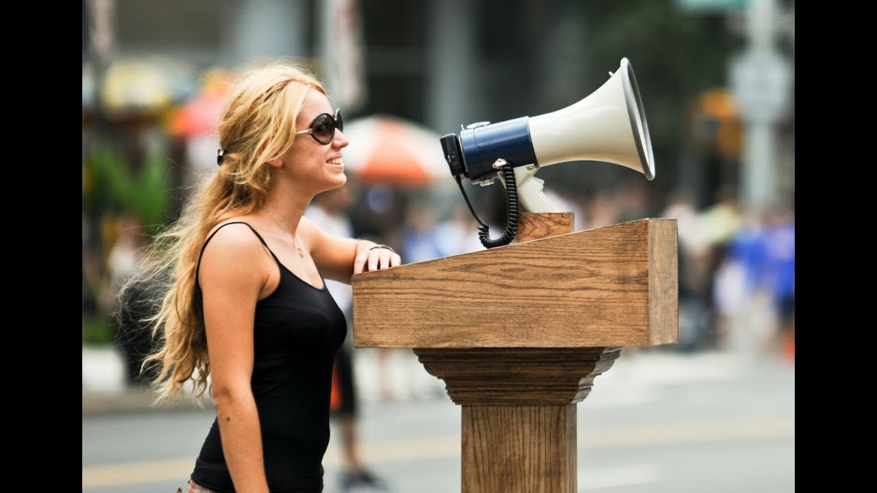 When You Put A Megaphone In The Middle Of The City, People Will Say Nice Things