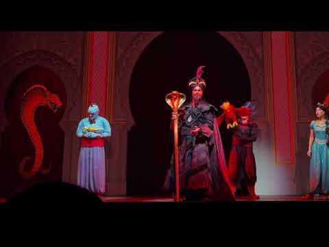 Disney Wish "Prince Ali Jafar Reprise" Aladdin a Musical Spectacular 2023
