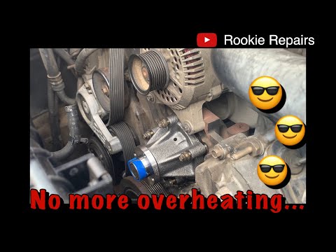 How to Replace Water Pump Ford F-250 F-350 F-450 F-550 Excursion Super Duty 6.8 7.3 V10 1999 - 2005