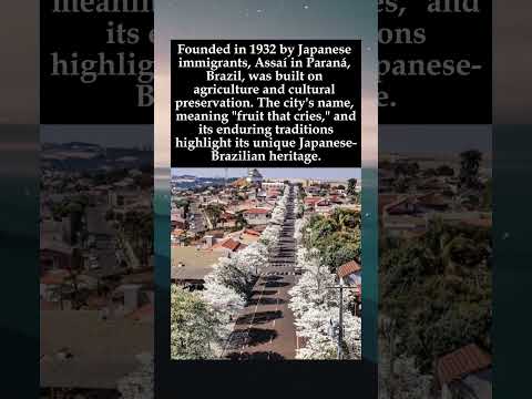 Assaí: A Legacy of Japanese Colonization in Brazil