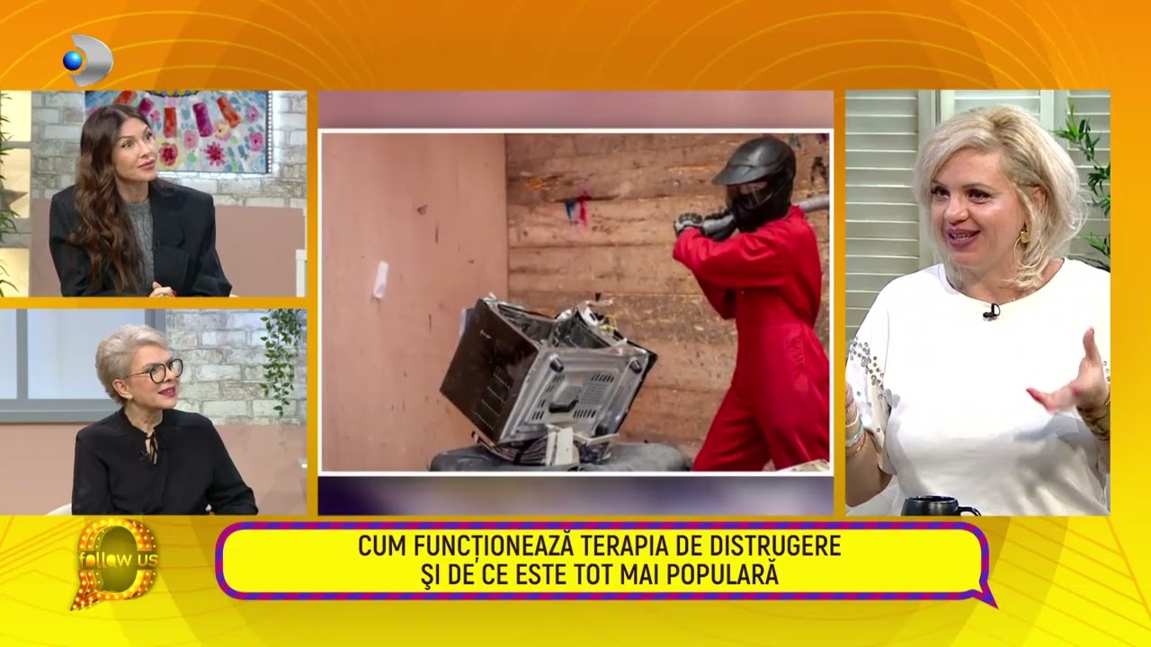 Follow us! - Ce este terapia de distrugere si cum te ajuta sa scapi de furie si anxietate