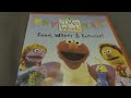 Elmo S World Food Water Exercise DVD Overview