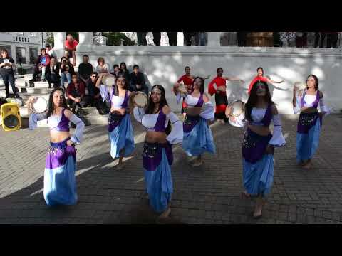 Fusión Árabe Flamenco, Gitana con pandero - Alma Zahir