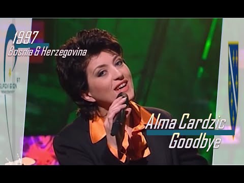 eurovision 1997 Bosnia Herzegovina 🇧🇦 Alma Cardzic - Goodbye ᴴᴰ